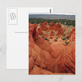 Briefkaart zandsteenformaties (Voorkant / Achterkant)