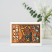 Briefkaart - Zawadi Nederland (Staand voorkant)