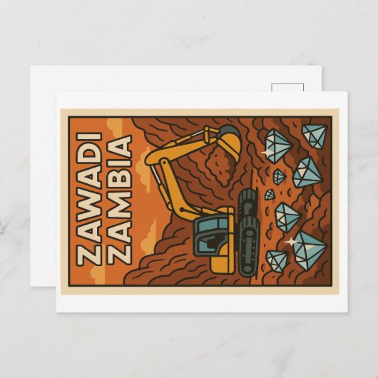 Briefkaart - Zawadi Nederland (Voorkant / Achterkant)