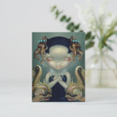 briefkaart "Zee Beasties I" (Staand voorkant)