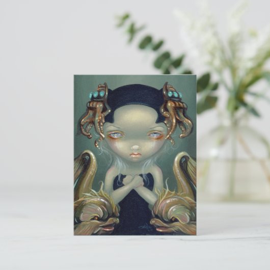 briefkaart "Zee Beasties I" (Staand voorkant)