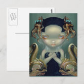 briefkaart "Zee Beasties I" (Voorkant / Achterkant)