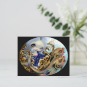 briefkaart "Zee Chariot" (Staand voorkant)