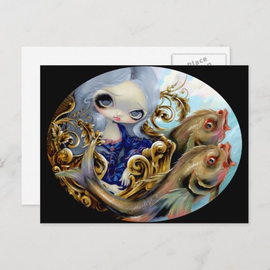 briefkaart "Zee Chariot" (Voorkant / Achterkant)