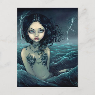 briefkaart "Zee Storm"