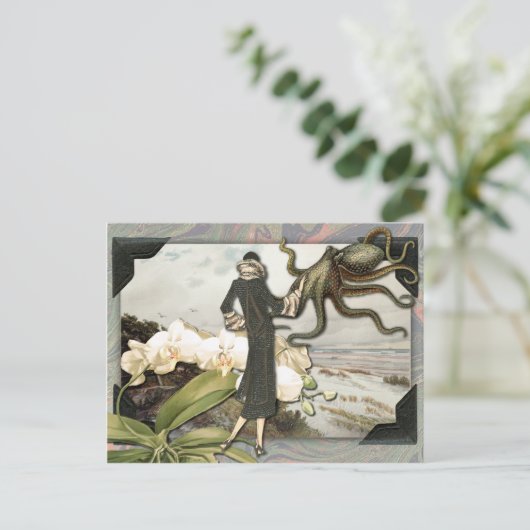  Briefkaart zeebodem (Staand voorkant)