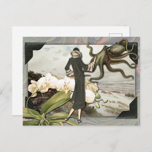  Briefkaart zeebodem (Voorkant / Achterkant)