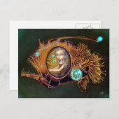 briefkaart "Zeeduivel" (Voorkant / Achterkant)