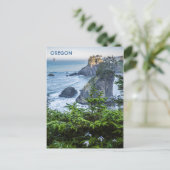 Briefkaart: Zeeen stapels en iris (portret) Briefkaart (Staand voorkant)