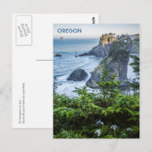 Briefkaart: Zeeen stapels en iris (portret) Briefkaart (Voorkant / Achterkant)