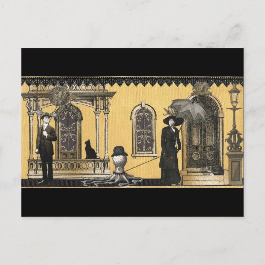 Briefkaart zeewier (Voorkant)