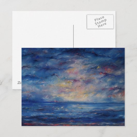 Briefkaart Zen Ocean (Voorkant / Achterkant)