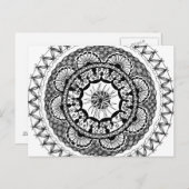 Briefkaart Zendala "Ona" (Voorkant / Achterkant)