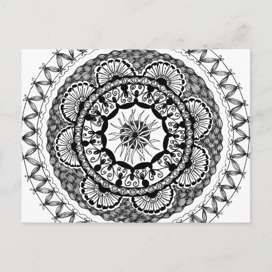 Briefkaart Zendala "Ona" (Voorkant)