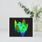 Briefkaart: Zernike polynomial Z(8,4) witte rug Briefkaart (Staand voorkant)