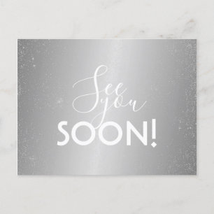 Briefkaart - Zie je snel zilver