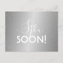 Briefkaart - Zie je snel zilver