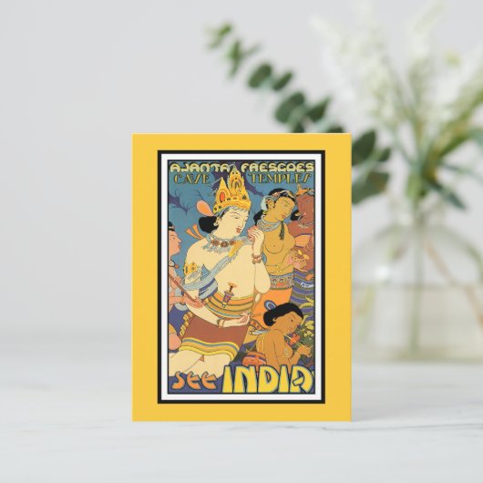 Briefkaart: Zie Nederland Briefkaart (Staand voorkant)