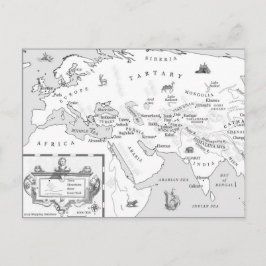 Briefkaart Zijde en Songkaart