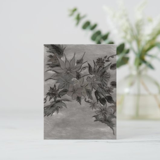 Briefkaart Zijderarray (Staand voorkant)