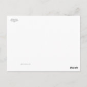 Briefkaart - Zinnia (Achterkant)