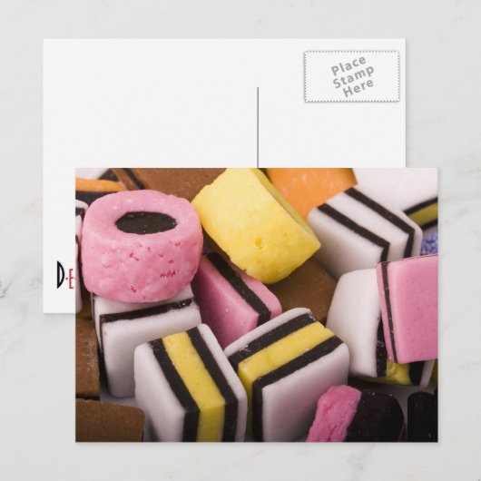 Briefkaart zoethoutzoet (Voorkant / Achterkant)