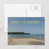 Briefkaart zomer (Voorkant / Achterkant)