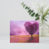 Briefkaart - zomerbloesem (Staand voorkant)