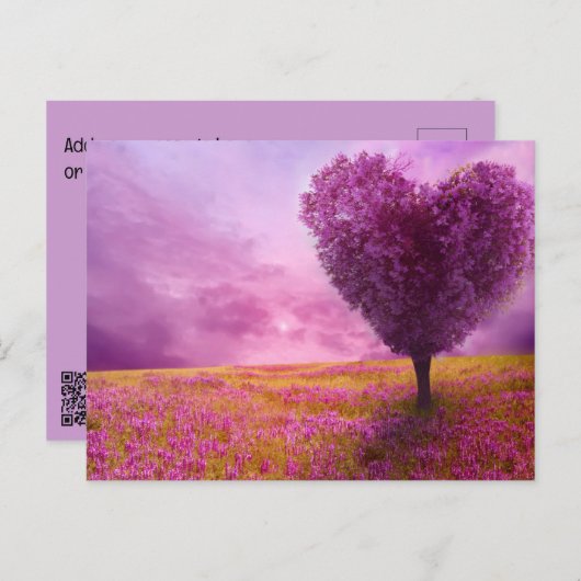 Briefkaart - zomerbloesem (Voorkant / Achterkant)