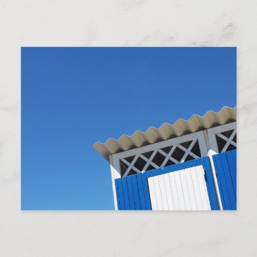 Briefkaart zomertijd (Voorkant)