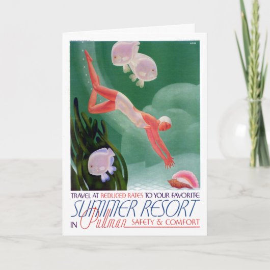 Briefkaart zomervakantie (Voorkant)