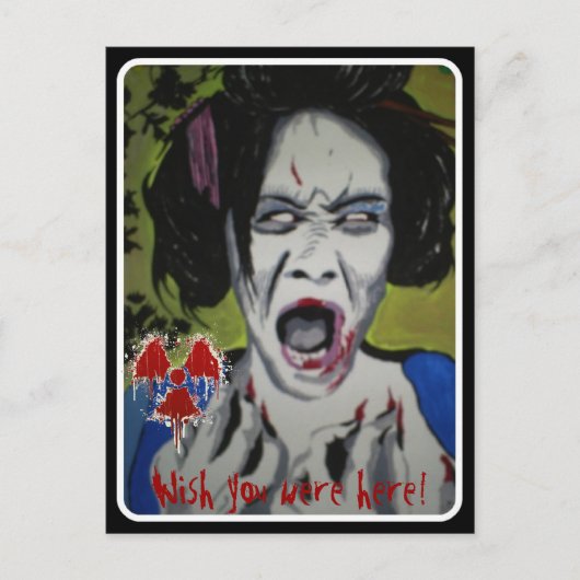 briefkaart "ZomGeisha" (Voorkant)