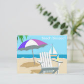 Briefkaart zonder bakken (Staand voorkant)