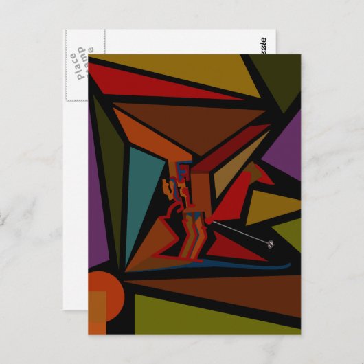 Briefkaart zonder kop (Voorkant / Achterkant)