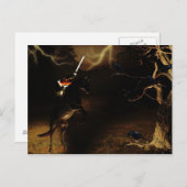 Briefkaart zonder kop halloween (Voorkant / Achterkant)