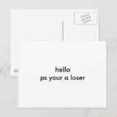 Briefkaart zonder titel (Voorkant / Achterkant)