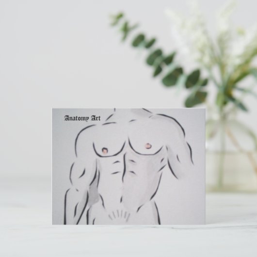 Briefkaart zonder titel (Staand voorkant)