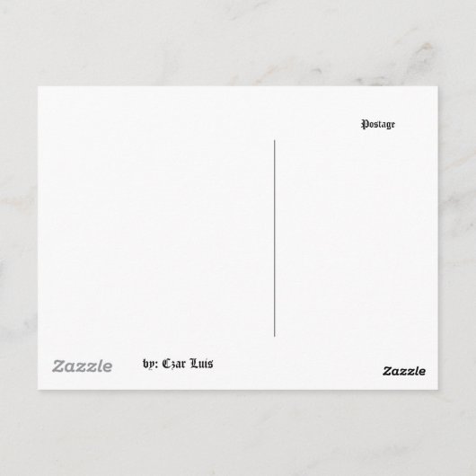 Briefkaart zonder titel (Achterkant)