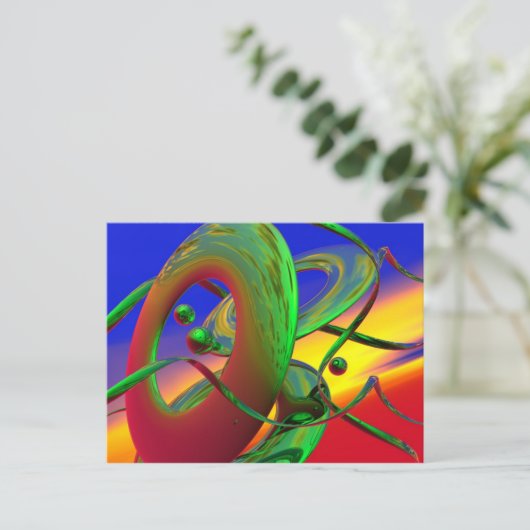 Briefkaart zonder titel (Staand voorkant)