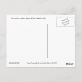 Briefkaart zonder treinritten (Achterkant)
