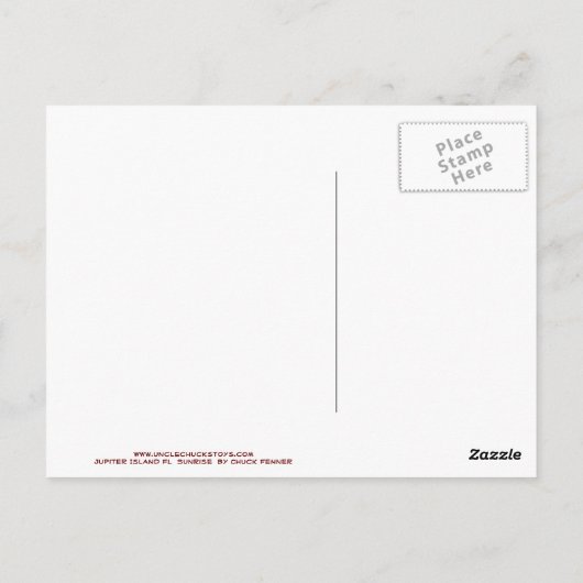 Briefkaart - Zonnebestrijding (Achterkant)