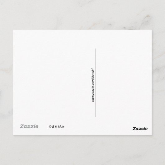 Briefkaart - Zonnebloem en bijen (Achterkant)