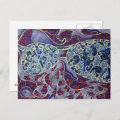 Briefkaart: Zonnebrillen bij nacht Briefkaart (Voorkant / Achterkant)