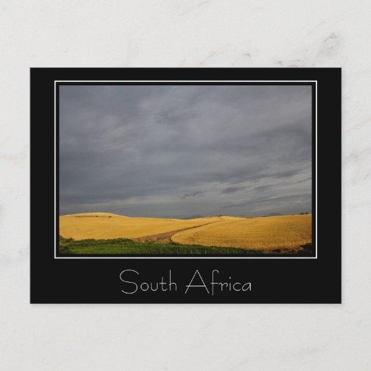 Briefkaart Zuid-Afrika Landschap Natuur Scenery (Voorkant)