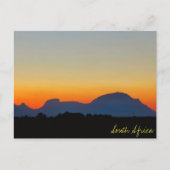 Briefkaart Zuid-Afrika - Zonnegebergte (Voorkant)