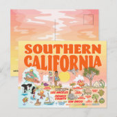 Briefkaart Zuid-Californië (Voorkant / Achterkant)
