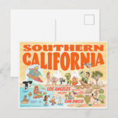 Briefkaart Zuid-Californië (Voorkant / Achterkant)