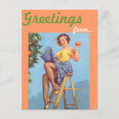 Briefkaart Zuid-Californische Groeten (Voorkant)