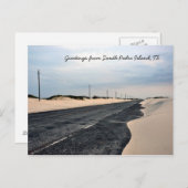 Briefkaart Zuid-Padre (Voorkant / Achterkant)