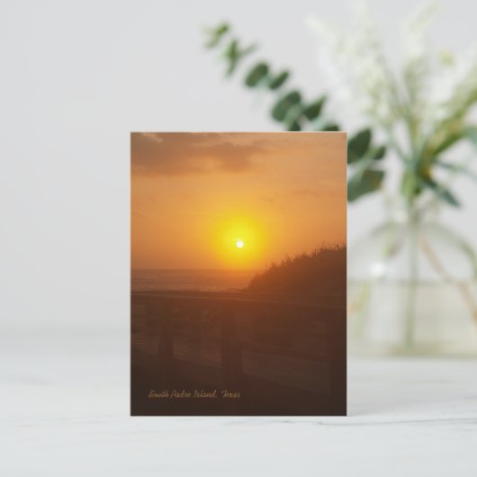 Briefkaart Zuid-Padre (Staand voorkant)